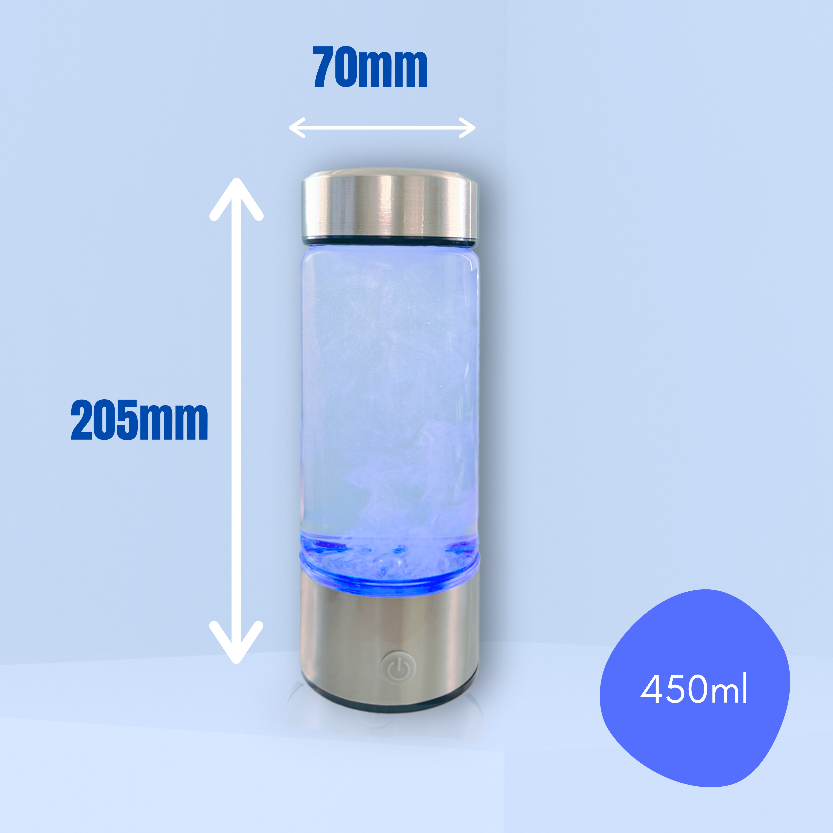 Quenchd™ Hydrogen Water Bottle