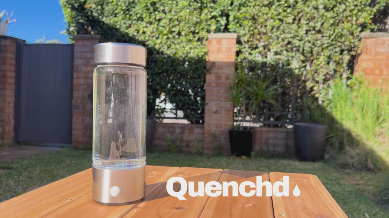 Quenchd™ Hydrogen Water Bottle